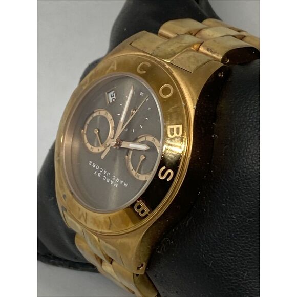 Marc Jacobs MBM3308 Womens Stainless Steel Analog White Dial Quartz Watch XX896 - Picture 4 of 12